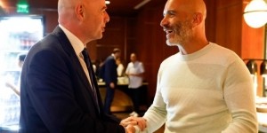 必发指数官方网站-马雷斯卡现场观看皇马vs尤文，并与因凡蒂诺见面